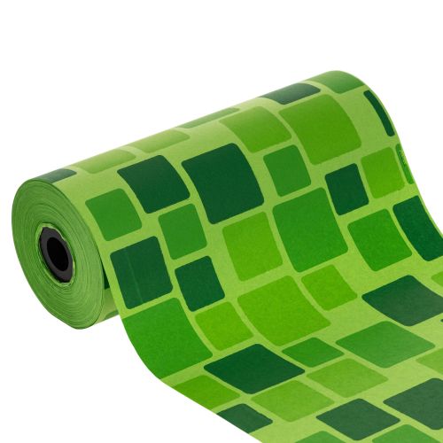 Papier de manchette pour bouquets de fleurs, motif mosaïque, 25 cm x 100 m acheter | Floristik24.be