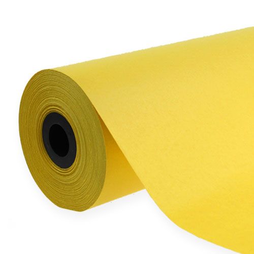 Papier manchette papier d&#39;emballage jaune 37,5cm 100m