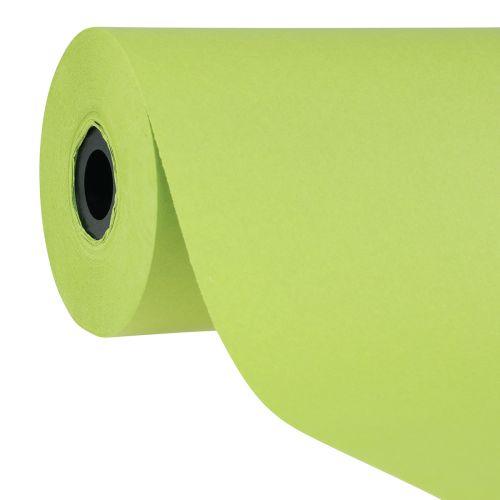 Floristik24 Papier manchette papier de soie vert mousse 25cm 100m