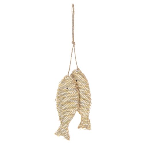 Décoration suspendue maritime pendentif déco poisson à suspendre H32cm | Floristik24.be