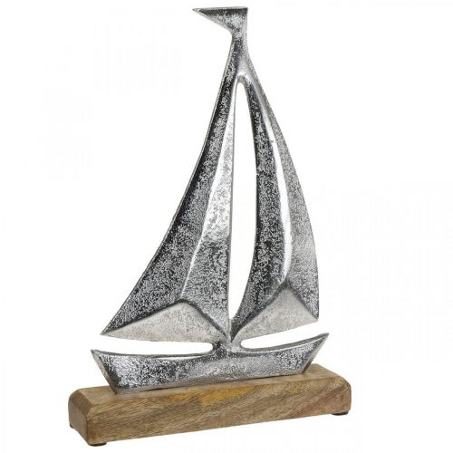 Floristik24 Décoration maritime, voilier déco métal, bateau déco H26cm