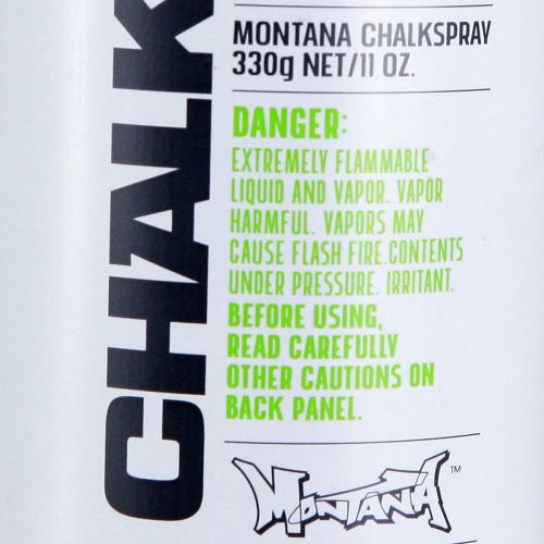 Article Spray de marquage à la craie rouge Montana 400 ml