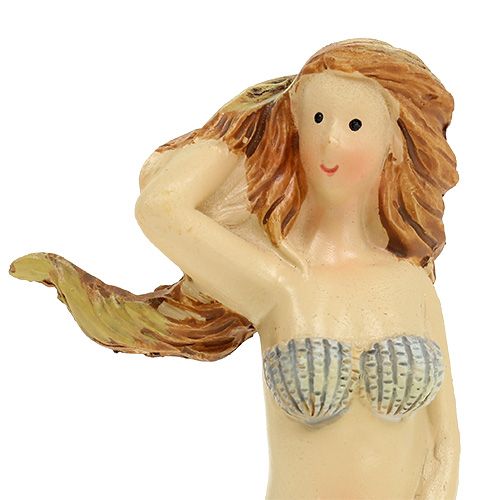 Figurine décorative sirène bleue 6 – 9,5 cm 3 p. | Floristik24.be