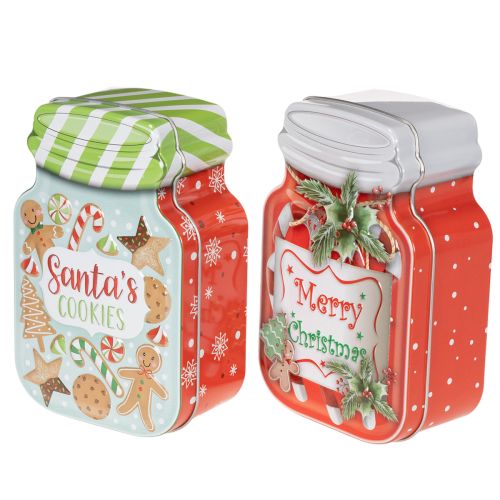 Boîte à biscuits en métal