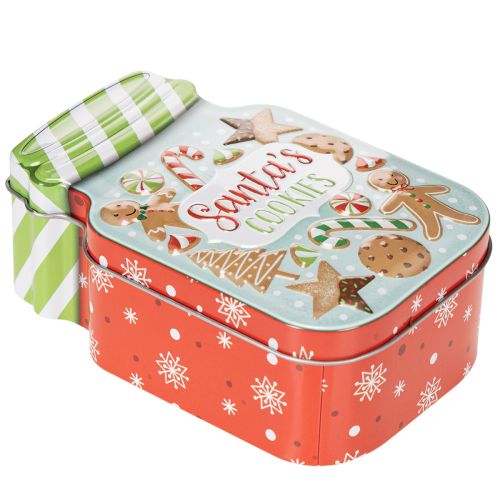 Boîte à biscuits en métal