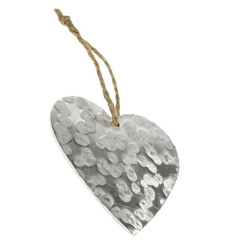 Floristik24 Coeur en métal à suspendre 5,5 cm 16 pcs