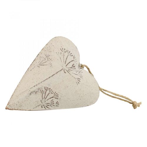 Floristik24 Coeur en métal, coeur décoratif à suspendre, décoration coeur H11cm 3pcs