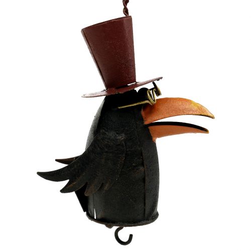 Corbeau à suspendre 18 cm