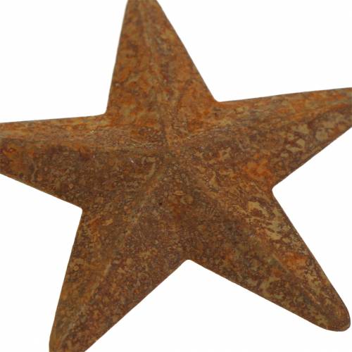 Floristik24 Métal patiné étoile 5cm 24 pcs
