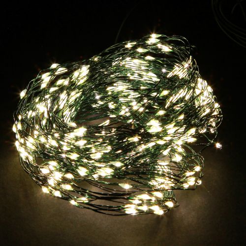 Floristik24 Guirlande lumineuse micro LED lumières de Noël minuterie 180cm