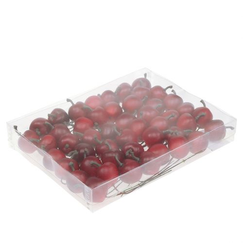 Article Mini pomme sur fil Ø2,5cm 48 pcs