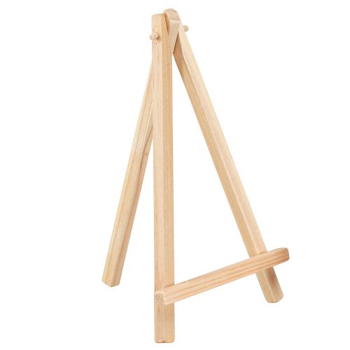Article Mini chevalet porte-cartes bois naturel 11x19cm 6 pcs