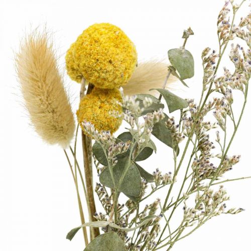 Floristik24 Mini bouquet de fleurs séchées bohème, fleuristerie fleurs séchées L22cm