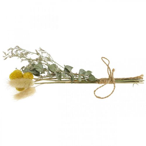 Floristik24 Mini bouquet de fleurs séchées bohème, fleuristerie fleurs séchées L22cm