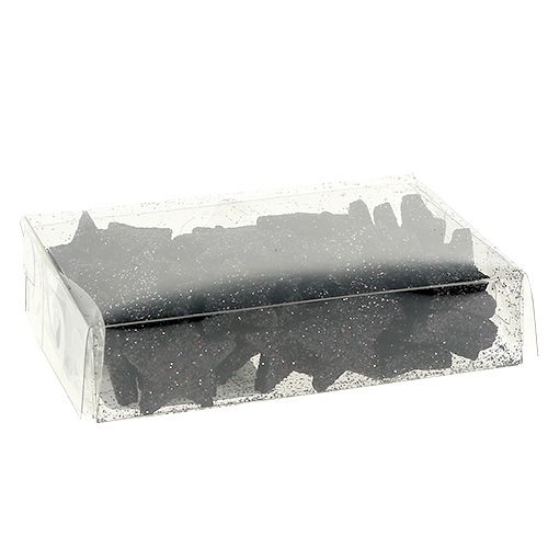 Article Mini étoile pailletée noire 2,5 cm 96 pièces
