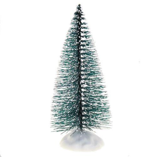 Article Mini décoration de sapin de Noël enneigé 10cm 4pcs