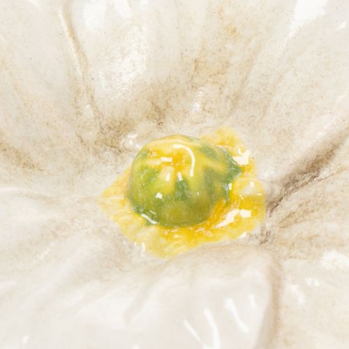 Article Piquet de pavot, fleur en céramique, finement détaillée, pour une touche d'élégance au jardin, 42 cm, lot de 4