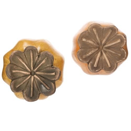 Article Tuteur de jardin en forme de capsule de pavot pour une décoration élégante de jardin, massif de fleurs ou balcon, 60 cm, lot de 2