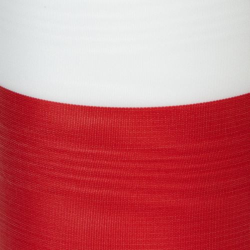 Ruban moiré pour couronne, ruban de deuil blanc et rouge, ruban décoratif 150 mm, ruban commémoratif à motif floral, taffetas d'acétate 25 m | Floristik24.be
