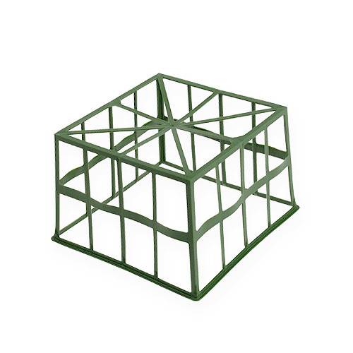 Article Grillage ½ brique de mousse florale Vert 12×12,5×8cm 30pcs