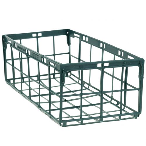 Grillage pour brique de mousse florale Vert 23×11×8cm 20pcs