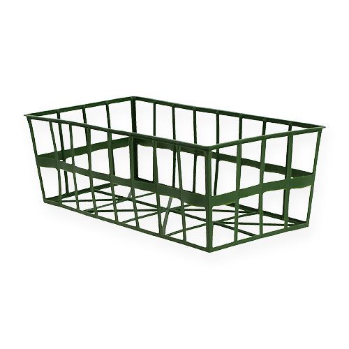 Grillage pour brique de mousse florale Vert 24×12,5×8cm 20pcs