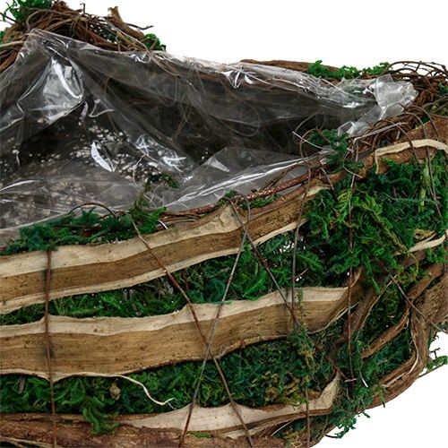 Floristik24 Coeur en mousse à planter L65cm L28cm