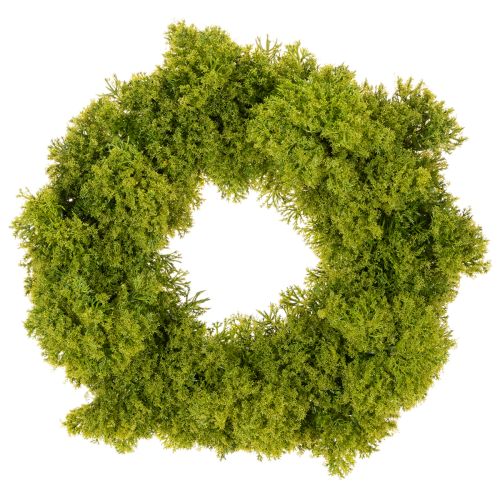 Couronne de mousse artificielle, décorative pour table ou porte, 28 cm acheter | Floristik24.be