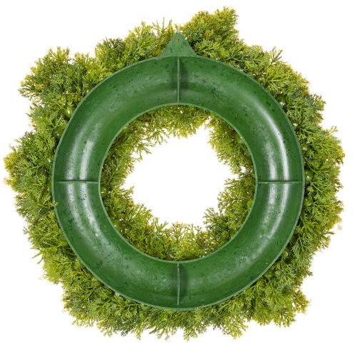 Couronne de mousse artificielle, décorative pour table ou porte, 28 cm | Floristik24.be