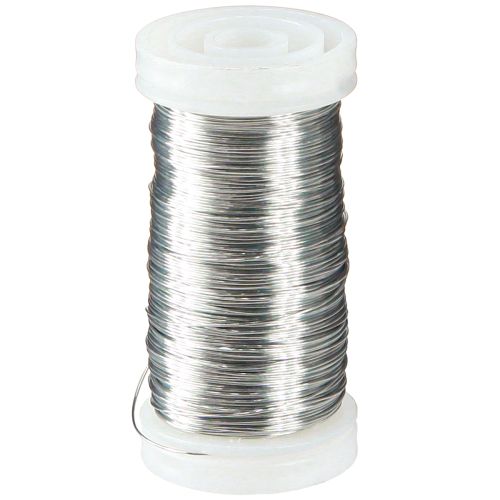 Article Fil de myrte argent galvanisé 0,37mm 100g