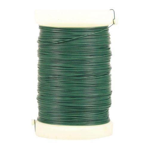 Article Fil de fleuriste fil décoratif fil de myrte vert 0,30mm 100g 3 pcs