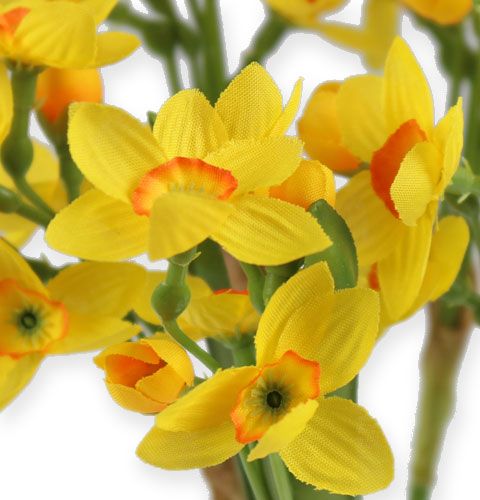 Article Bouquet jaune de narcisses 35 cm 3 p.