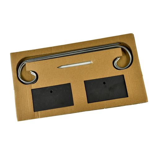 Article Plaques d&#39;ardoise naturelle bouchon panneaux végétaux noir 25cm