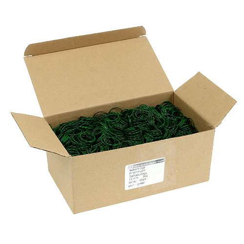 Article Anneaux d&#39;oeillets 19mm 1kg Peint vert