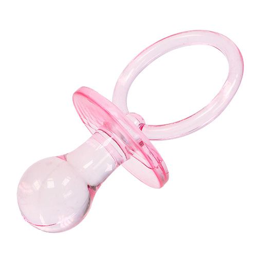 Floristik24 Tétine décorative bleu, rose 7 cm 8 p.