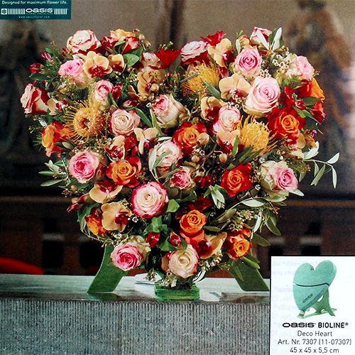 Article OASIS® Bioline® Déco et coeur titane 45cm