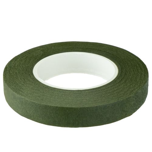 Article OASIS® Flower Tape, ruban floral autocollant, vert mousse L13mm L27,5cm 2 pièces