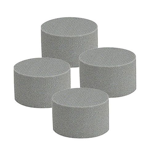 Article Cylindre mousse florale mousse sèche gris H5cm Ø8cm 20 pièces