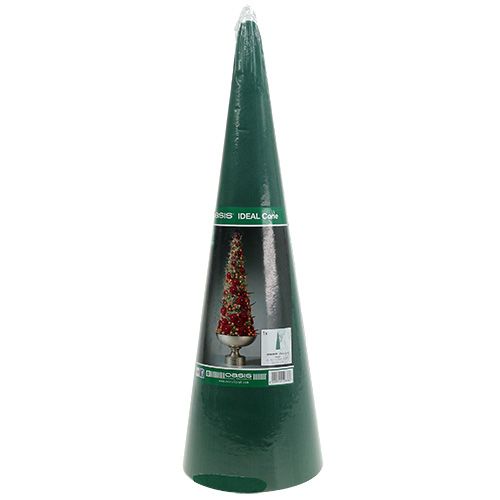 Article Cône en mousse florale vert H60cm Ø18cm 1 pièce