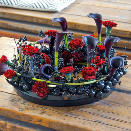 Article Bague en mousse florale OASIS® Noir Naylor Base® 35cm 2 pcs