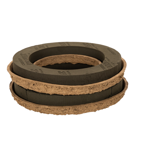 Anneau rond en mousse florale