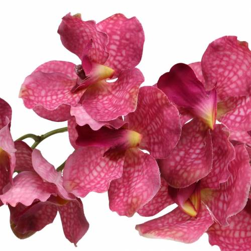Article Branche d&#39;orchidée artificielle Rose H83cm