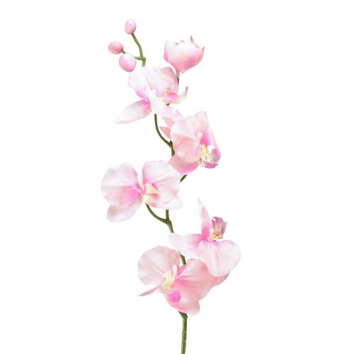 Orchidée Phalaenopsis artificielle 6 fleurs rose 70cm