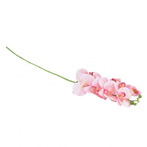 Article Orchidée Phalaenopsis artificielle 9 fleurs rose blanc 96cm