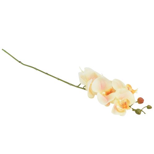 Article Orchidée Artificielle Crème Orange Phalaenopsis 78cm