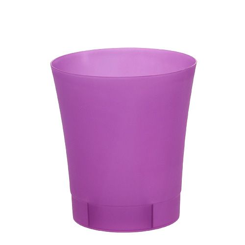 Floristik24 Pot d'orchidée en plastique violet Ø12,5cm H14cm