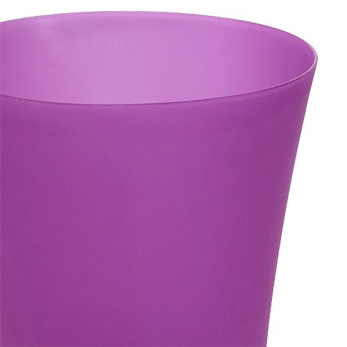 Article Pot d&#39;orchidée en plastique violet Ø12,5cm H14cm