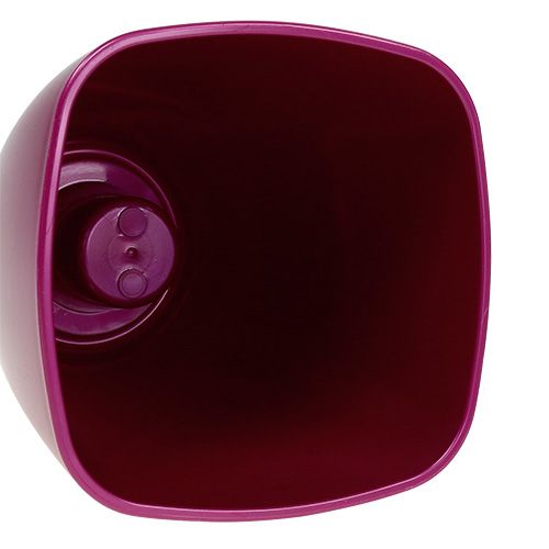 Article Pot à orchidées brillant Ø12,5cm cerise 1 pc
