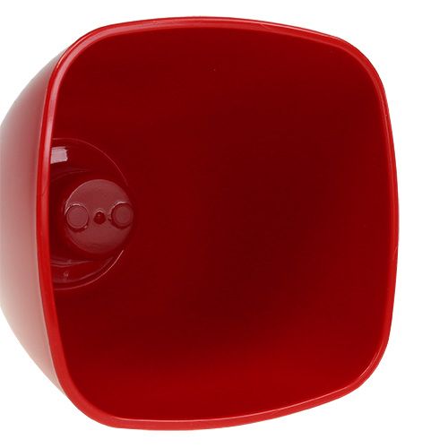 Article Pot à orchidées brillant Ø12,5cm rouge, 1 pièce