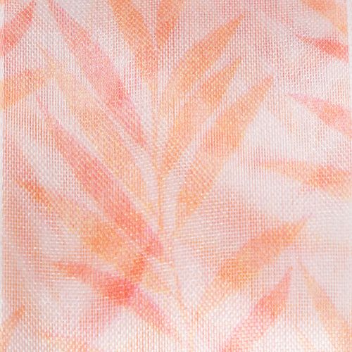 Article Ruban d'organza, ruban de mousseline, orange jungle, 40 mm, 15 m